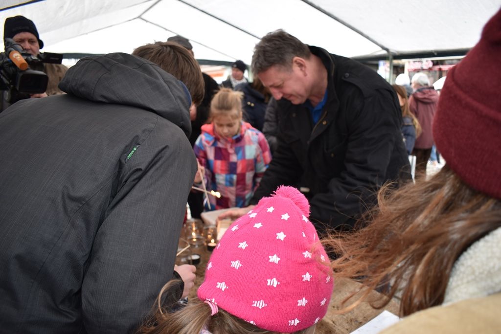 Vánoční punč (fotografie: A. Jarošová, 23.12.2019)