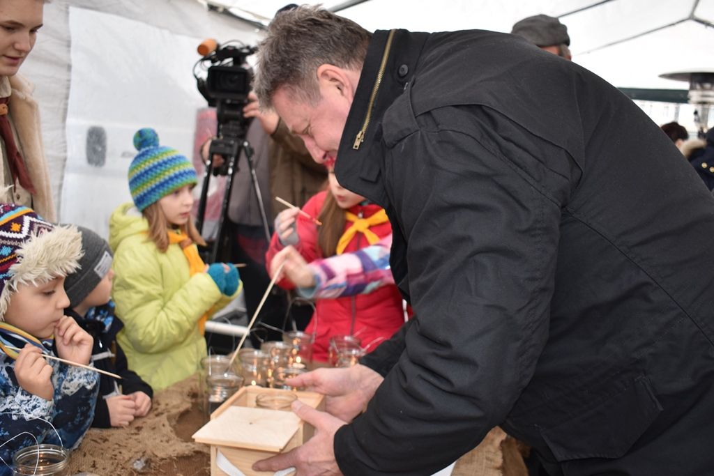 Vánoční punč (fotografie: A. Jarošová, 23.12.2019)