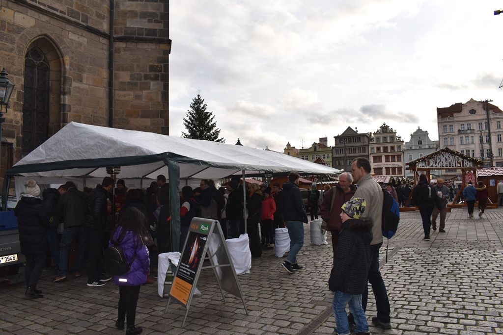 Vánoční punč (fotografie: A. Jarošová, 23.12.2019)