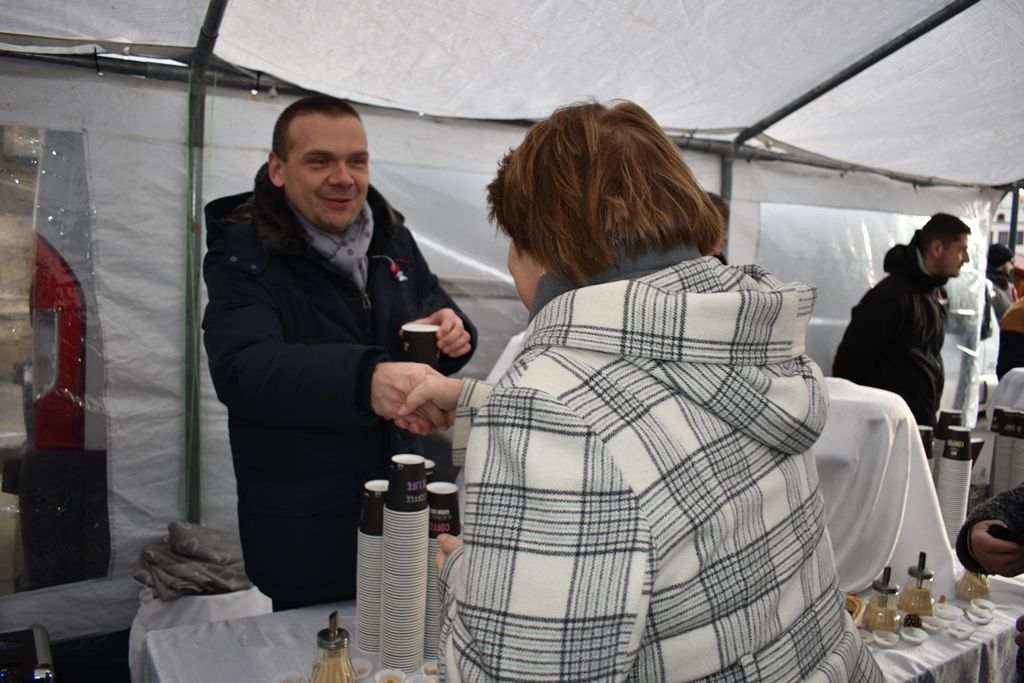 Vánoční punč (fotografie: A. Jarošová, 23.12.2019)