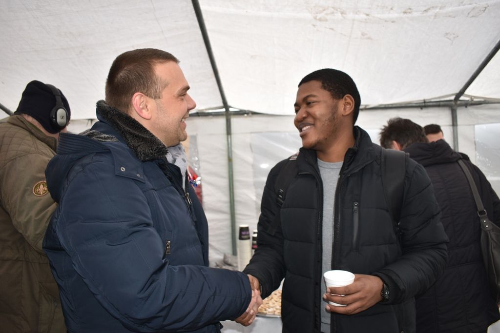 Vánoční punč (fotografie: A. Jarošová, 23.12.2019)