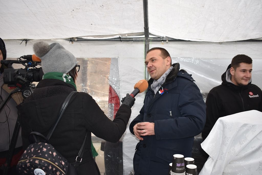 Vánoční punč (fotografie: A. Jarošová, 23.12.2019)