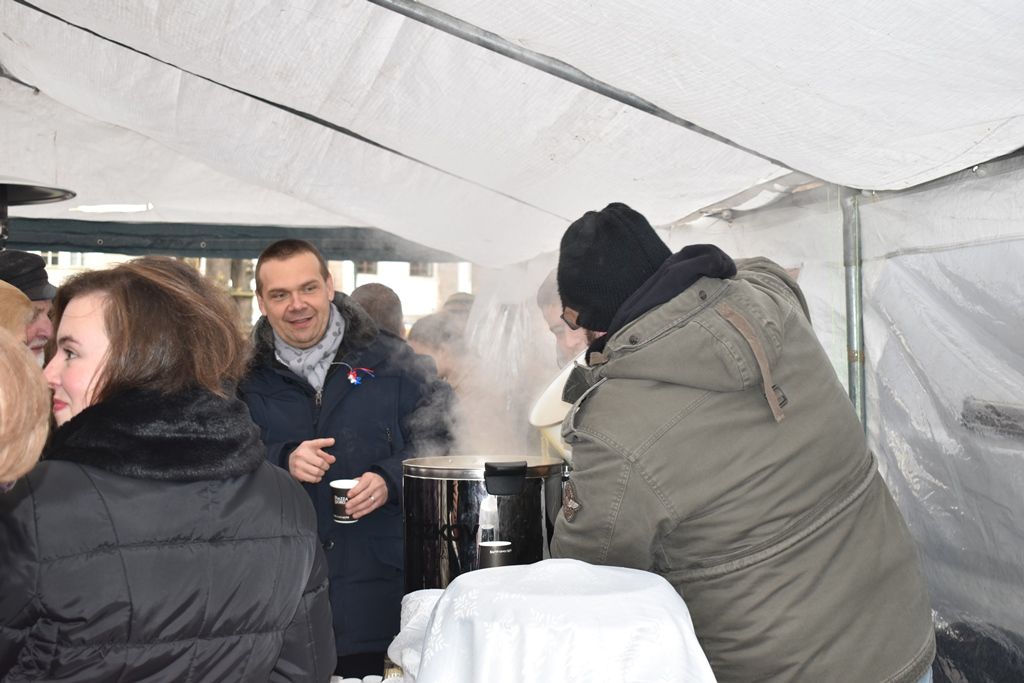 Vánoční punč (fotografie: A. Jarošová, 23.12.2019)