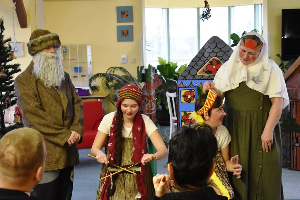 Primátor Martin Baxa navštívil sociální zařízení v Plzni (foto: M. Fialová / M. Pecuch, 3.1.2020)