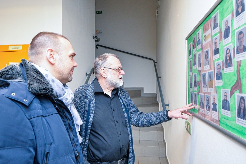 Primátor Martin Baxa navštívil sociální zařízení v Plzni (foto: M. Fialová / M. Pecuch, 3.1.2020)