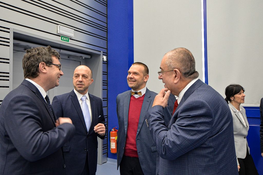 Nový výpočetní tomograf pro Biomedicínské centrum v Plzni (foto: M. Pecuch, 10.1.2020)