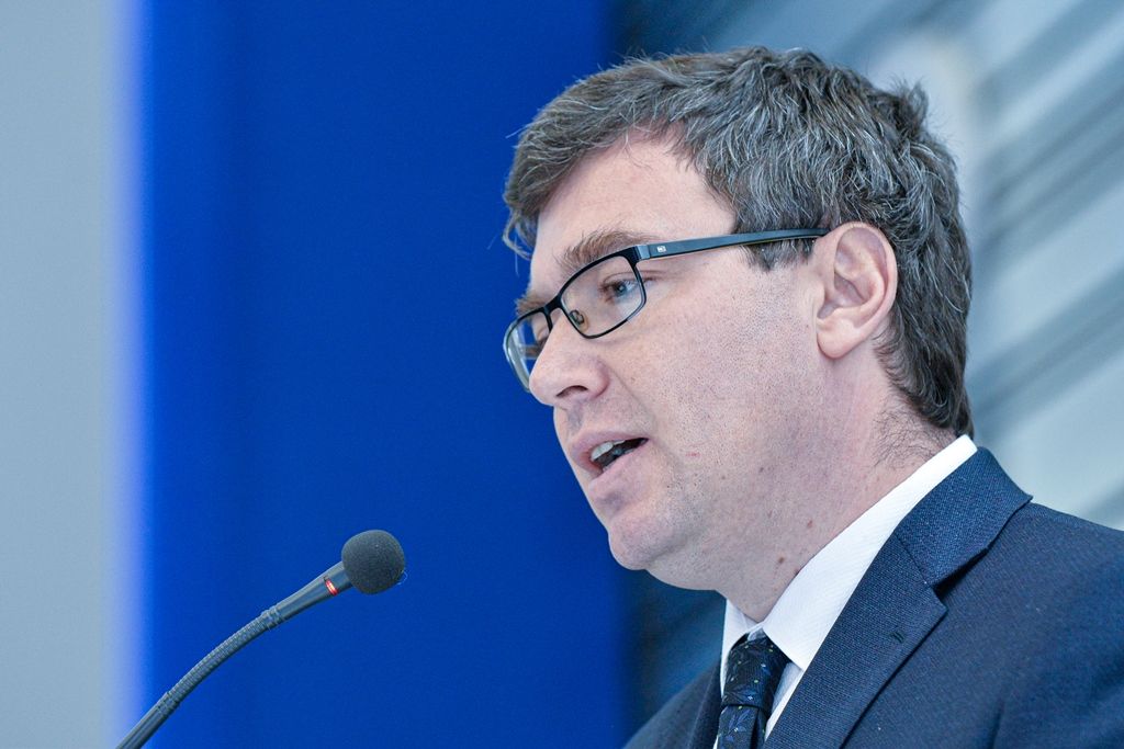 Nový výpočetní tomograf pro Biomedicínské centrum v Plzni (foto: M. Pecuch, 10.1.2020)