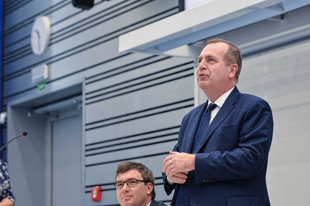 Nový výpočetní tomograf pro Biomedicínské centrum v Plzni (foto: M. Pecuch, 10.1.2020)