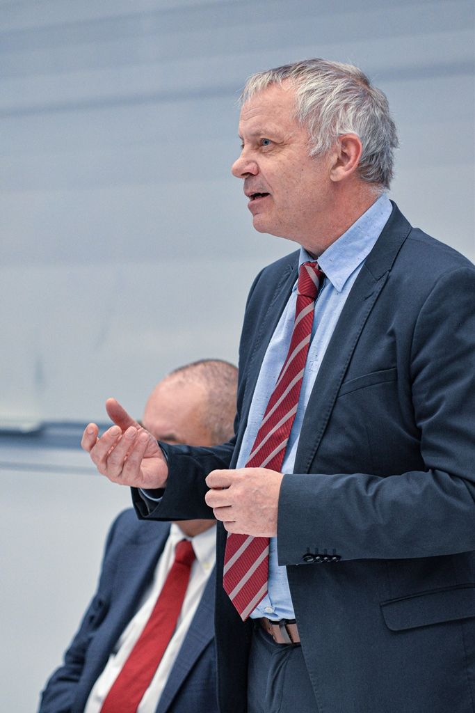 Nový výpočetní tomograf pro Biomedicínské centrum v Plzni (foto: M. Pecuch, 10.1.2020)