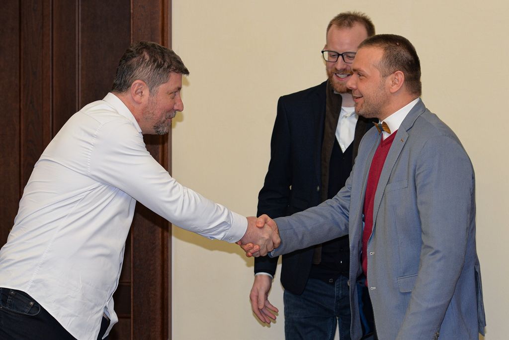 Vedení Městské části Praha 6 přijelo do Plzně načerpat zkušenosti (foto: M. Pecuch, 15.1.2020)