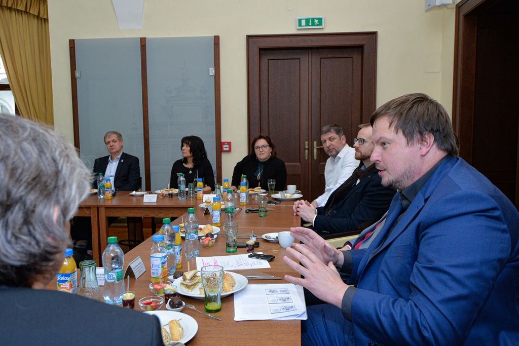 Vedení Městské části Praha 6 přijelo do Plzně načerpat zkušenosti (foto: M. Pecuch, 15.1.2020)