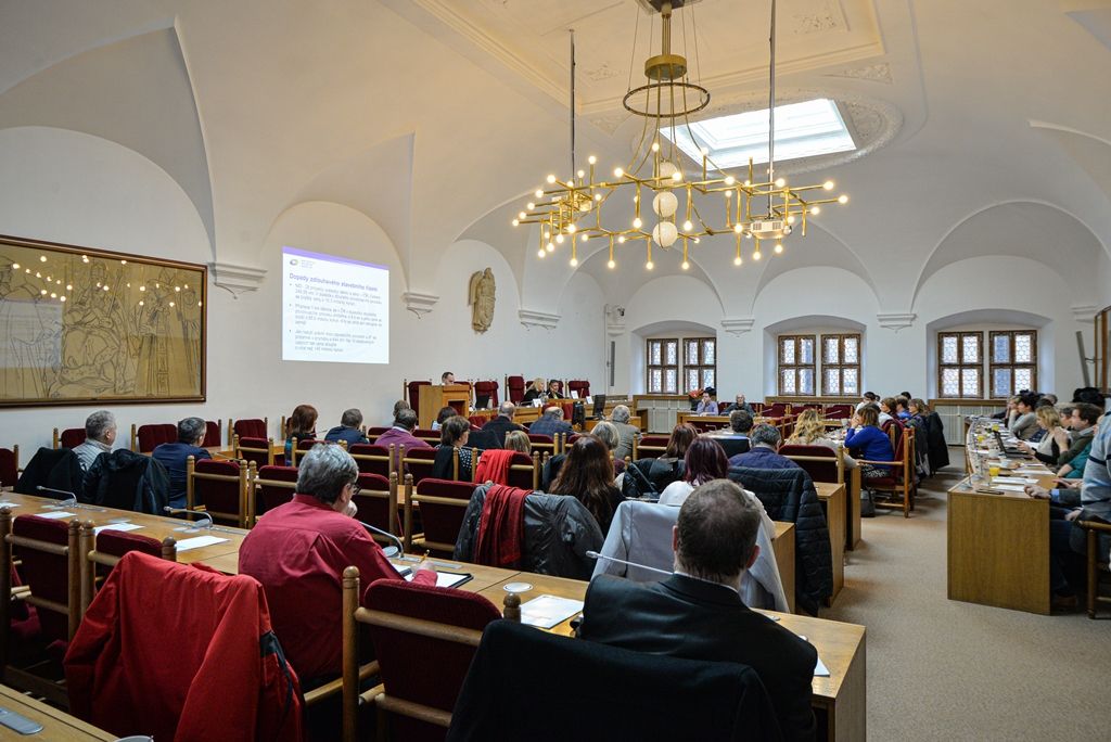 V Plzni se diskutovalo o změnách v oblasti stavebního práva (foto: M. Pecuch, 23.1.2020)