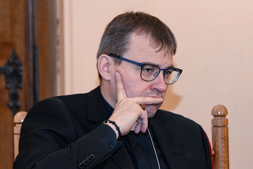 Apoštolský nuncius Charles Daniel Balvo (foto: M. Pecuch, 28.1.2020)