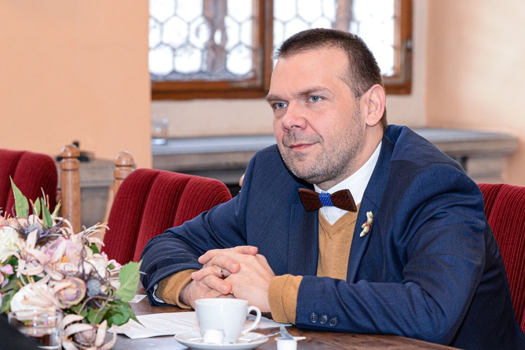 Velvyslanec Svatého stolce Charles Daniel Balvo přijel do Plzně (foto: M. Pecuch, 28.1.2020)