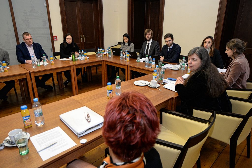 Zástupci OECD a Evropské komise přijeli na první výzkumnou misi do Plzně (foto: M. Pecuch, 29.1.2020)