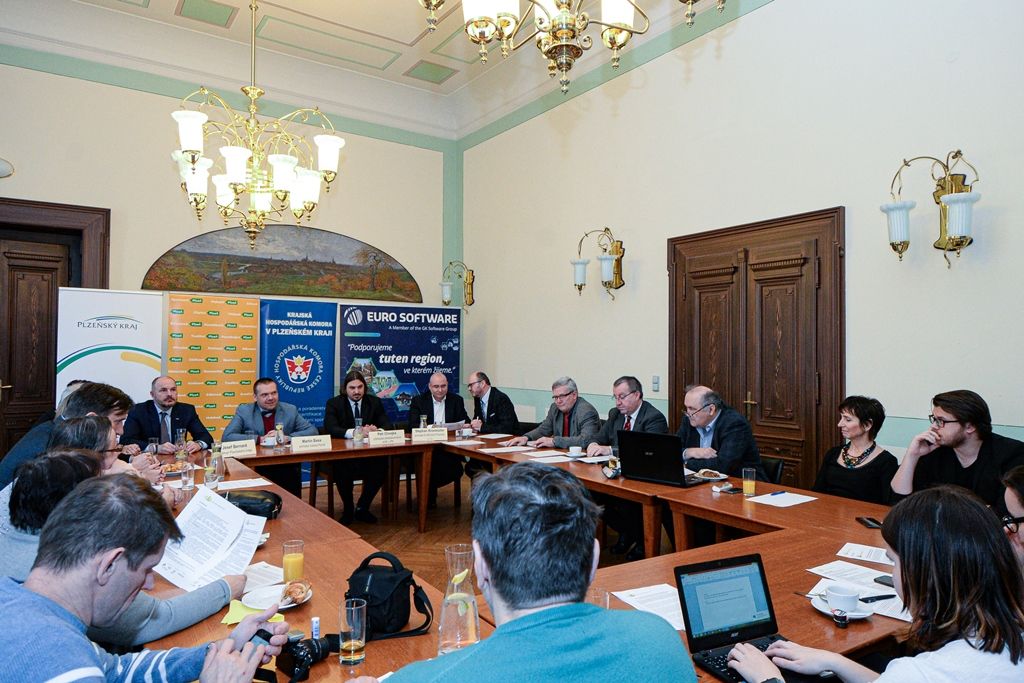 Vyhlášení soutěže Stavba roku Plzeňského kraje za rok 2019 (foto: M. Pecuch, 18.2.2020)