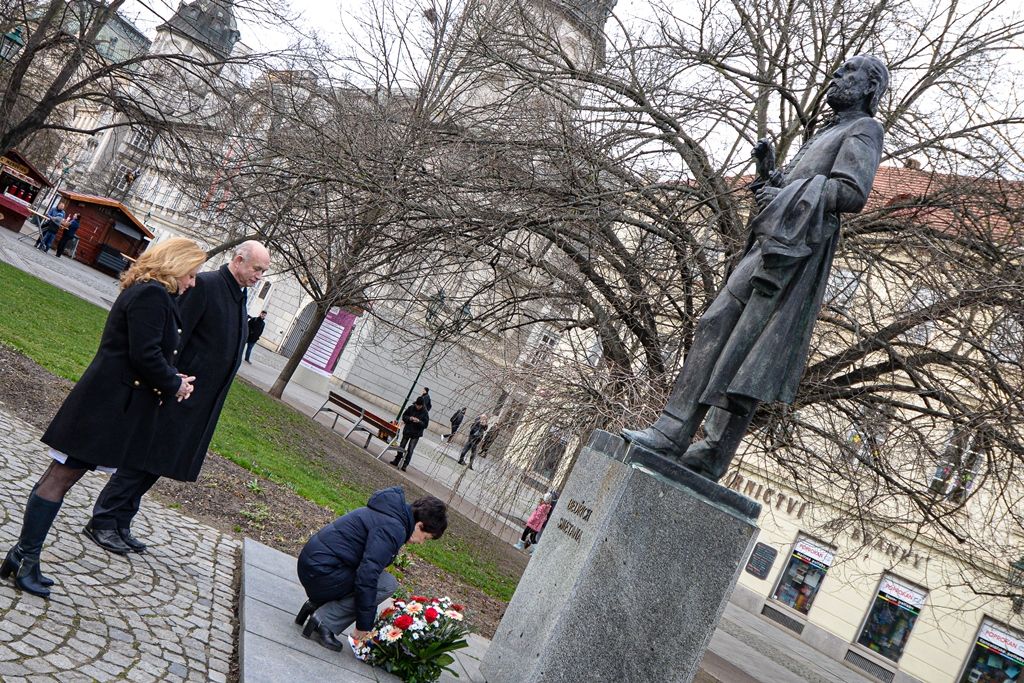 Vzpomínkové akty a koncert zahájily 40. ročník Smetanovských dnů (foto: M. Pecuch, 27.2.2020)