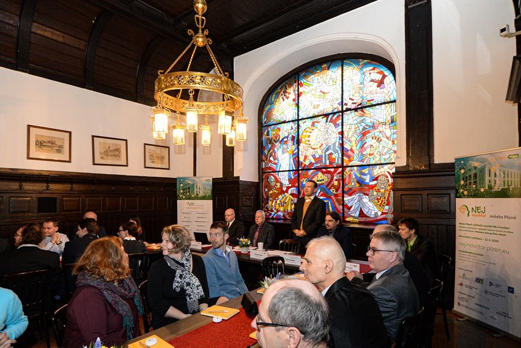 Společné setkání s účastníky Nej inovátor (foto: M. Pecuch, 27.2.2020)