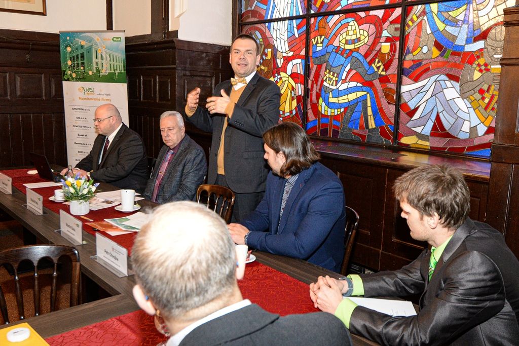 Společné setkání s účastníky Nej inovátor (foto: M. Pecuch, 27.2.2020)