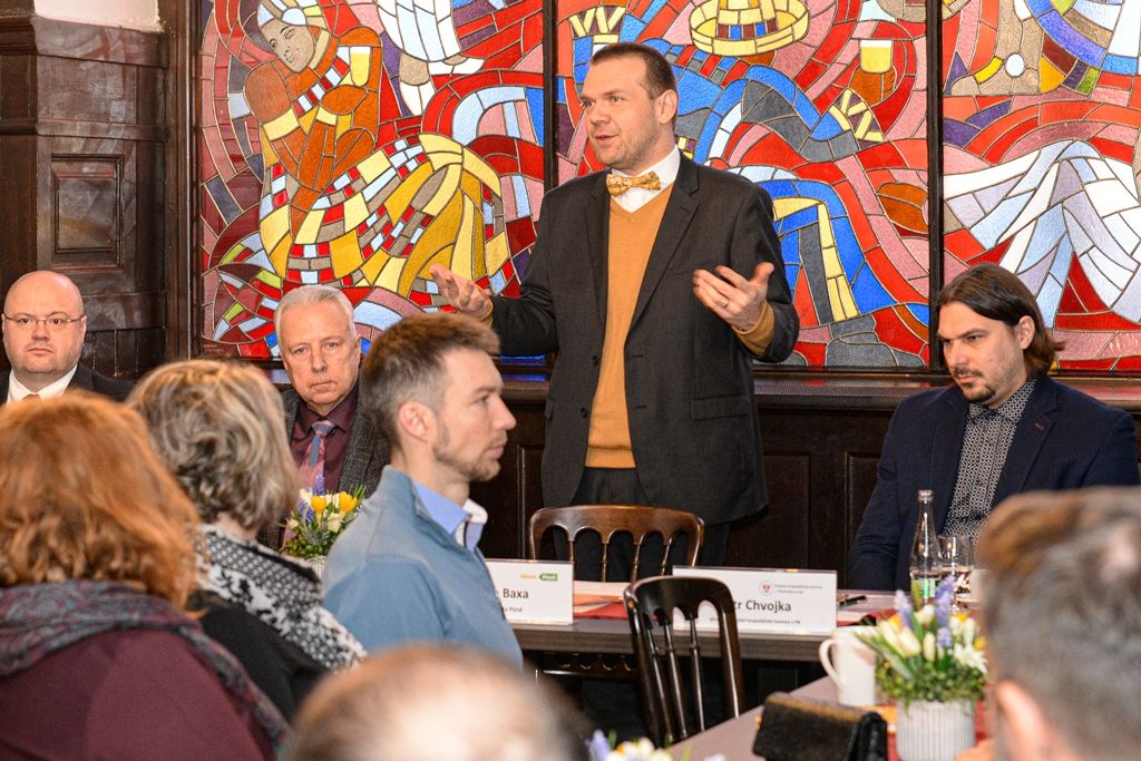 Společné setkání s účastníky Nej inovátor (foto: M. Pecuch, 27.2.2020)