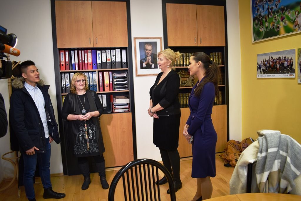 Vietnamští žáci 21. ZŠ připravili Dny vietnamské kultury (foto: M. Fialová, 28.2.2020)