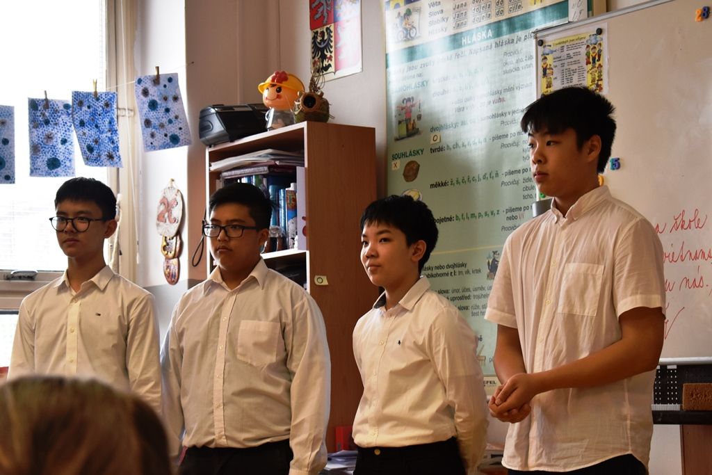 Vietnamští žáci 21. ZŠ připravili Dny vietnamské kultury (foto: M. Fialová, 28.2.2020)
