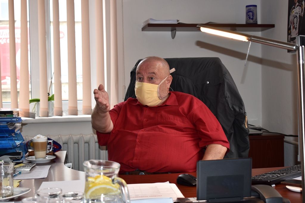 Členové rady města navštívili sociální zařízení, aby podpořili boj proti koronaviru (foto: A. Jarošová, 17.3.2020)