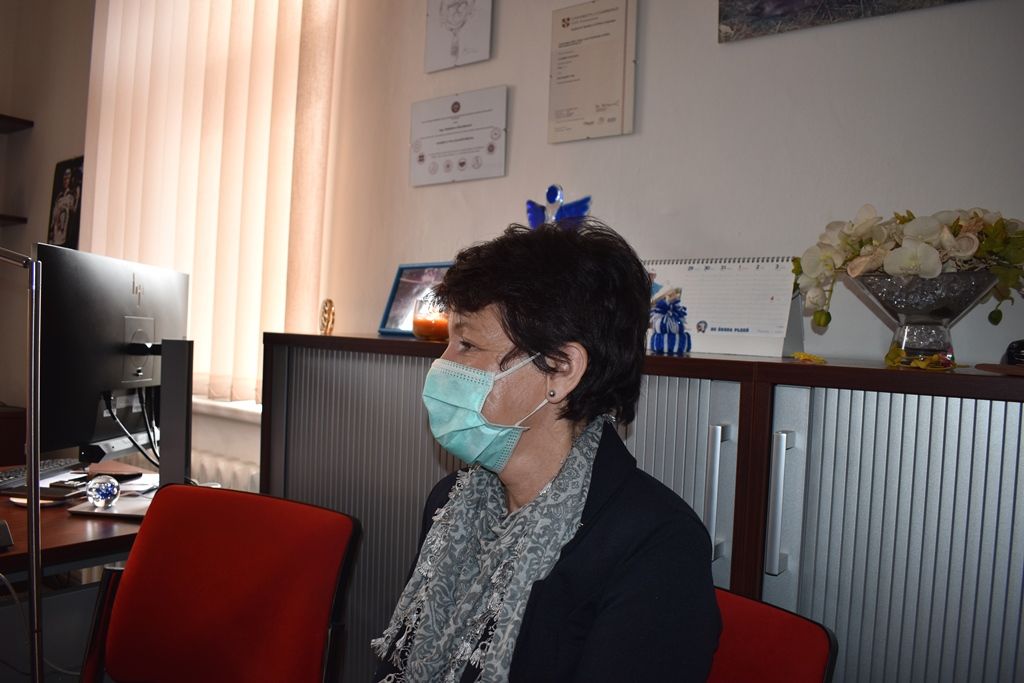 Členové rady města navštívili sociální zařízení, aby podpořili boj proti koronaviru (foto: A. Jarošová, 17.3.2020)