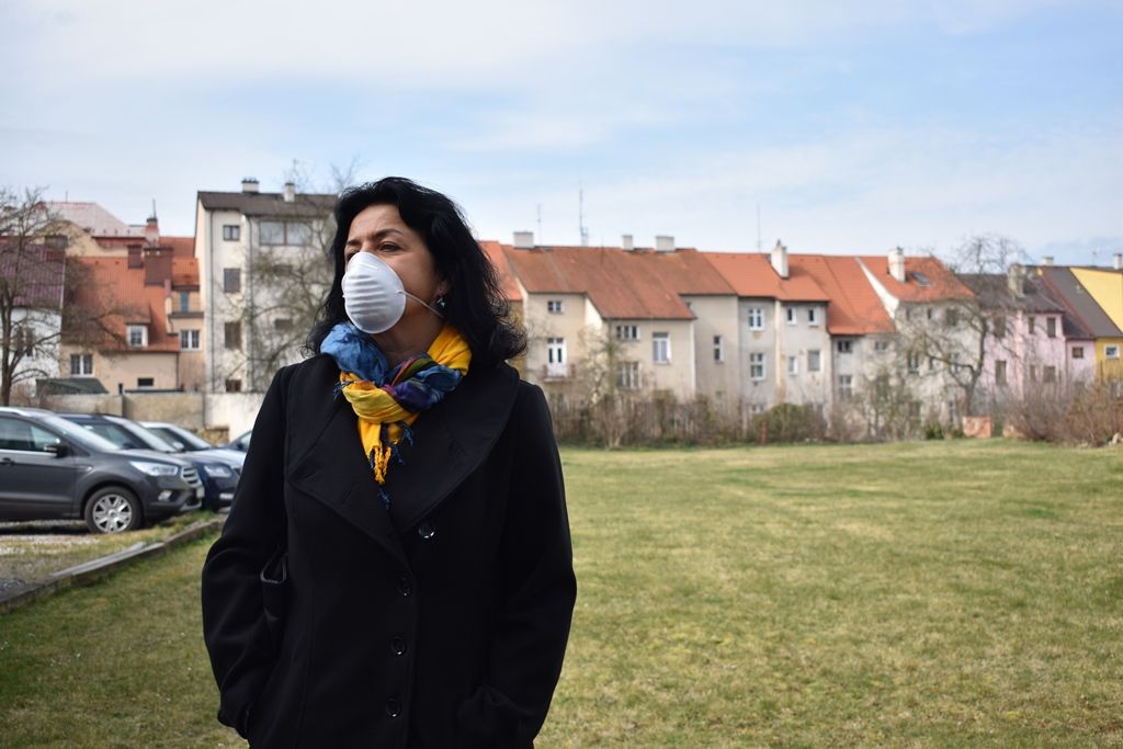 Členové rady města navštívili sociální zařízení, aby podpořili boj proti koronaviru (foto: A. Jarošová, 17.3.2020)