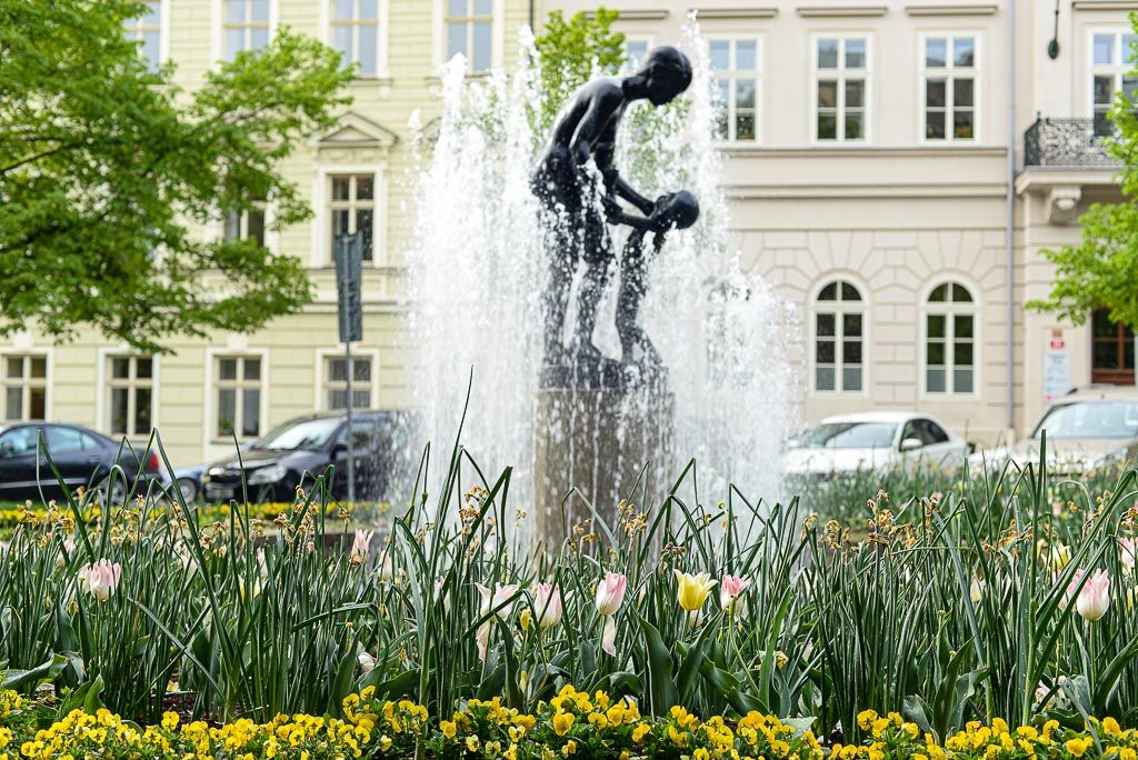 Květiny v městském sadovém okruhu (foto: M. Pecuch, 30.4.2020)