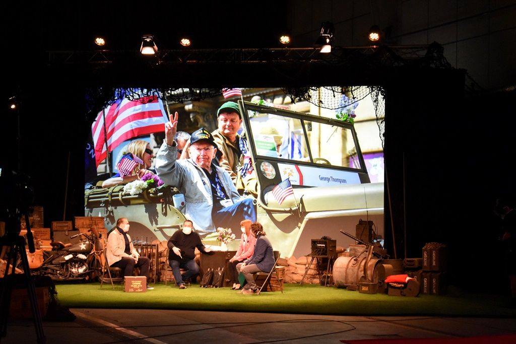 Studio Slavností svobody 2020 (foto: A. Jarošová, 2.5.2020)