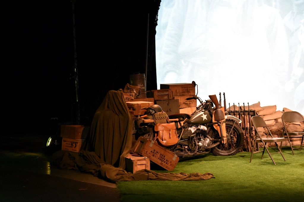 Studio Slavností svobody 2020 (foto: A. Jarošová, 2.5.2020)