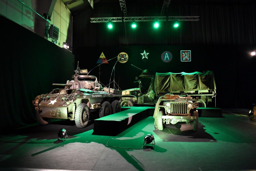 Studio Slavností svobody 2020 (foto: A. Jarošová, 2.5.2020)