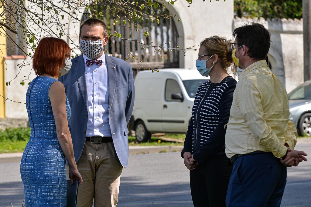 Slavnosti svobody 2020 - Pietní akt v Kyšicích (foto: M. Pecuch, 8.5.2020)