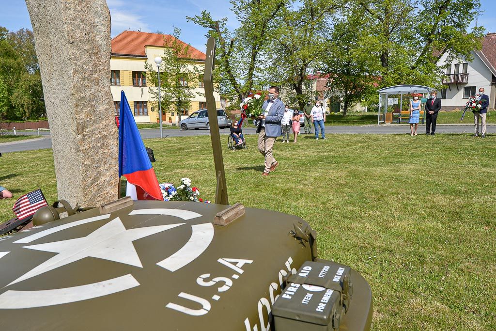 Slavnosti svobody 2020 - Pietní akt v Kyšicích