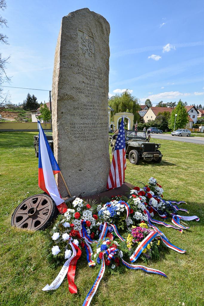 Slavnosti svobody 2020 - Pietní akt v Kyšicích (foto: M. Pecuch, 8.5.2020)