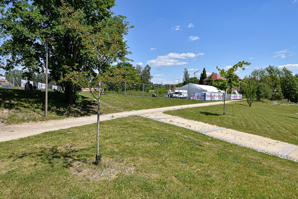 Zahájení stavby Retenční nádrž Vinice (foto: M. Pecuch, 1.6.2020)