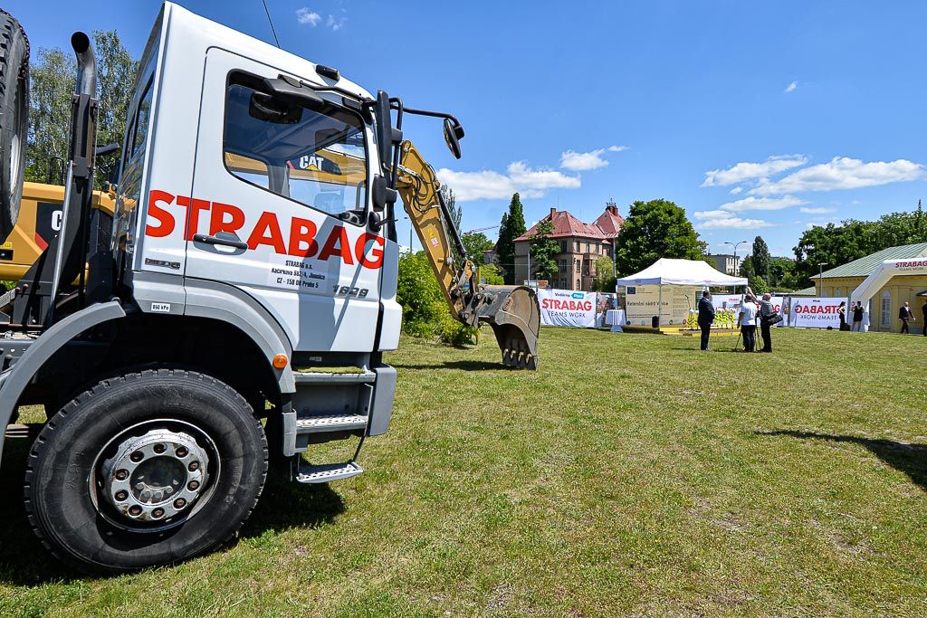 Zahájení stavby Retenční nádrž Vinice (foto: M. Pecuch, 1.6.2020)