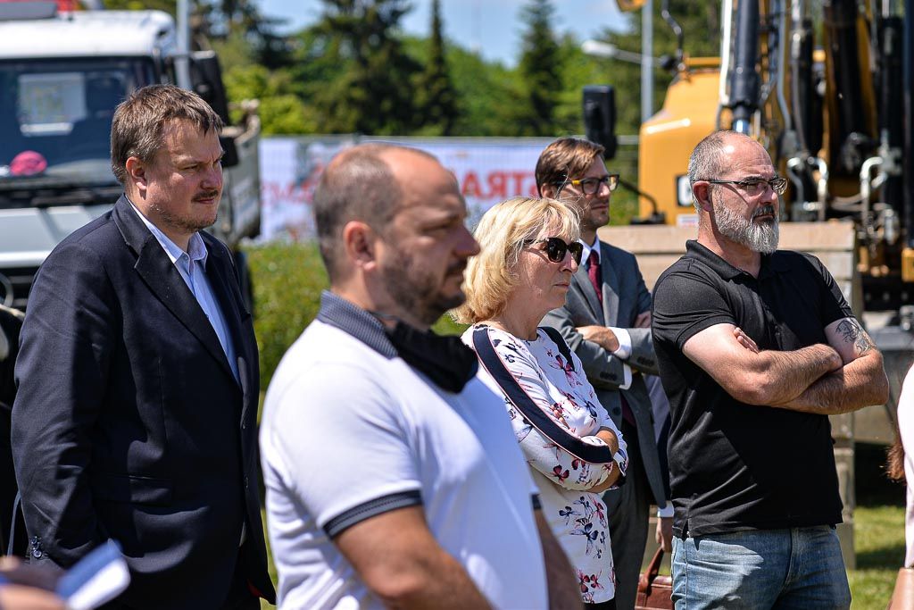 Zahájení stavby Retenční nádrž Vinice (foto: M. Pecuch, 1.6.2020)