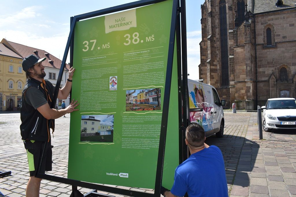 Výstava Naše mateřinky (foto: H. Josefová, 8.6.2020)