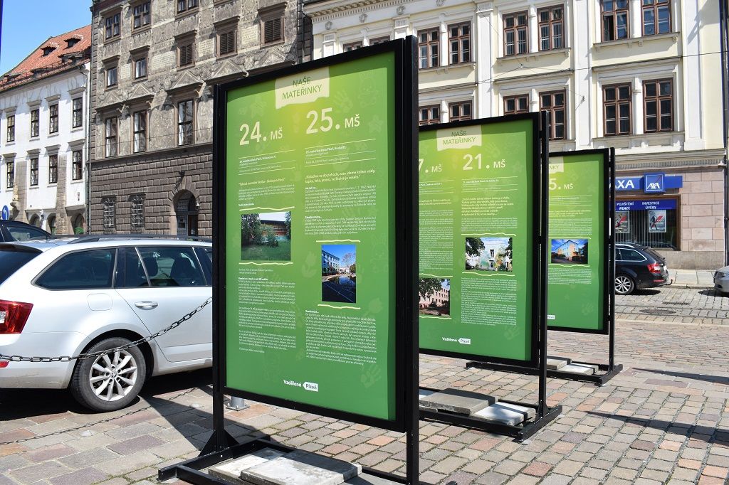 Výstava Naše mateřinky (foto: H. Josefová, 8.6.2020)