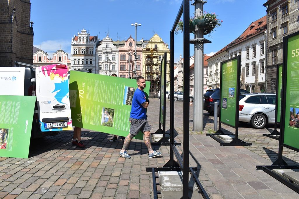 Výstava Naše mateřinky (foto: H. Josefová, 8.6.2020)