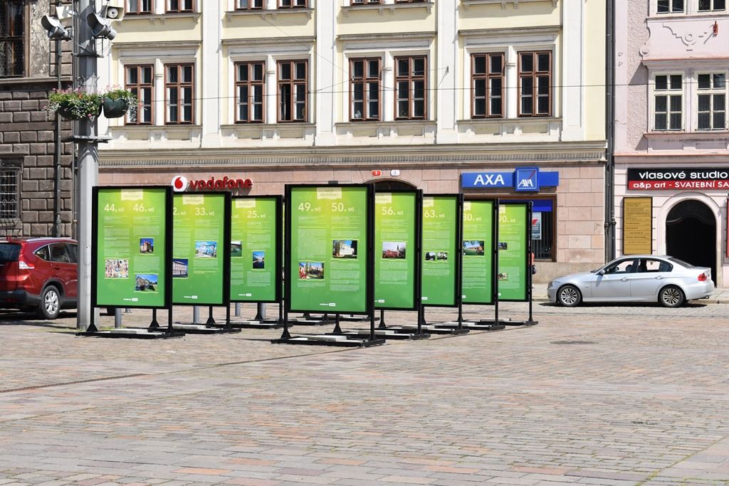 Výstava Naše mateřinky (foto: H. Josefová, 8.6.2020)