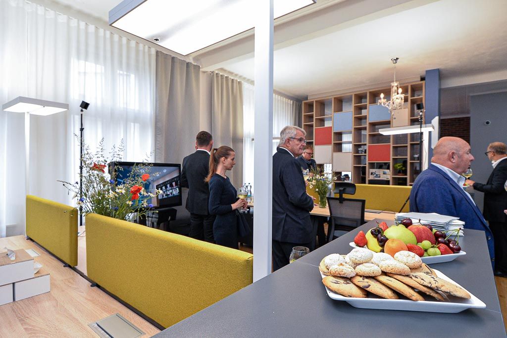 Nový sdílený prostor pro mladé firmy z oblasti virtuální reality v rámci BIC Plzeň (foto: M. Pecuch, 10.6.2020)