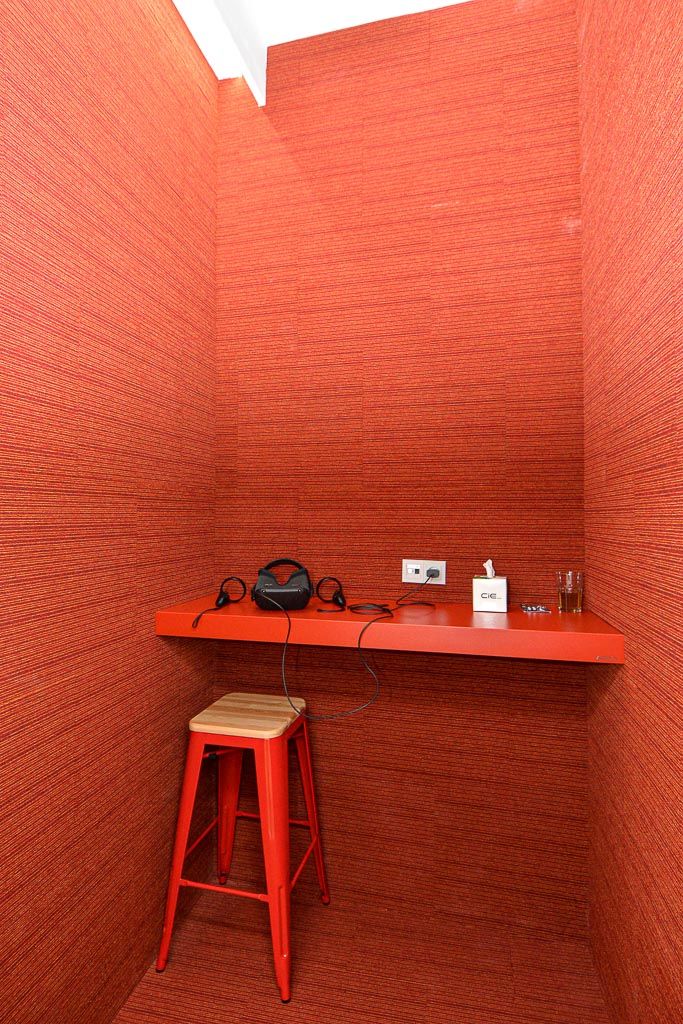 Nový sdílený prostor pro mladé firmy z oblasti virtuální reality v rámci BIC Plzeň (foto: M. Pecuch, 10.6.2020)