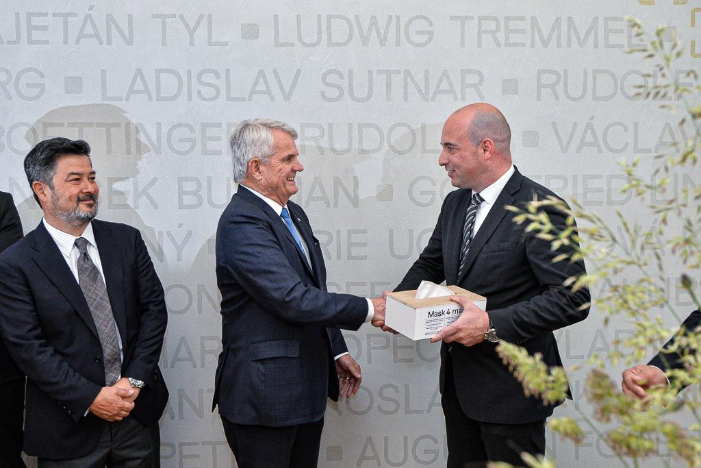 Nový sdílený prostor pro mladé firmy z oblasti virtuální reality v rámci BIC Plzeň (foto: M. Pecuch, 10.6.2020)