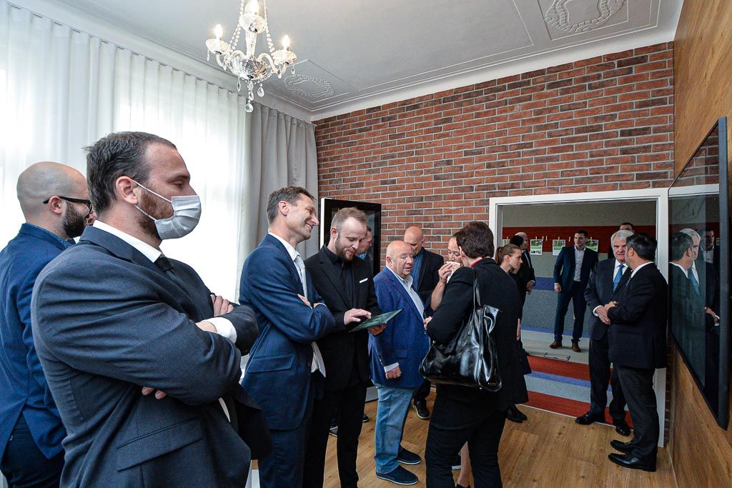 Nový sdílený prostor pro mladé firmy z oblasti virtuální reality v rámci BIC Plzeň (foto: M. Pecuch, 10.6.2020)