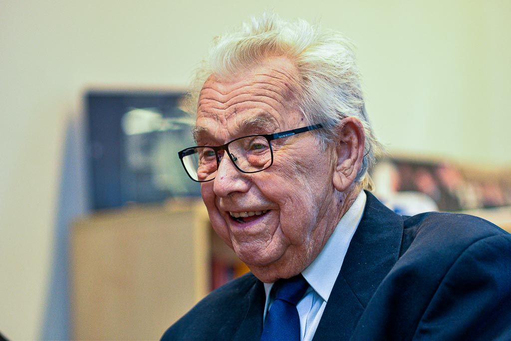 Přijetí jubilanta Richarda Smoly na plzeňské radnici