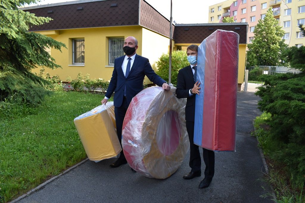 Sportovní hry mateřských škol - 7. MŠ (foto: 15.6.2020, A. Jarošová)