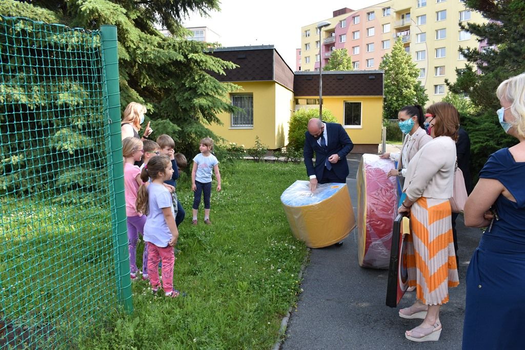 Sportovní hry mateřských škol - 7. MŠ (foto: 15.6.2020, A. Jarošová)